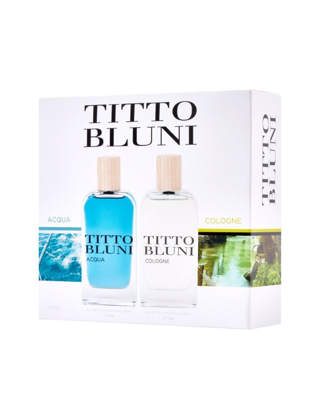 Titto Bluni Estuche de Regalo Acqua y Cologne Uomo